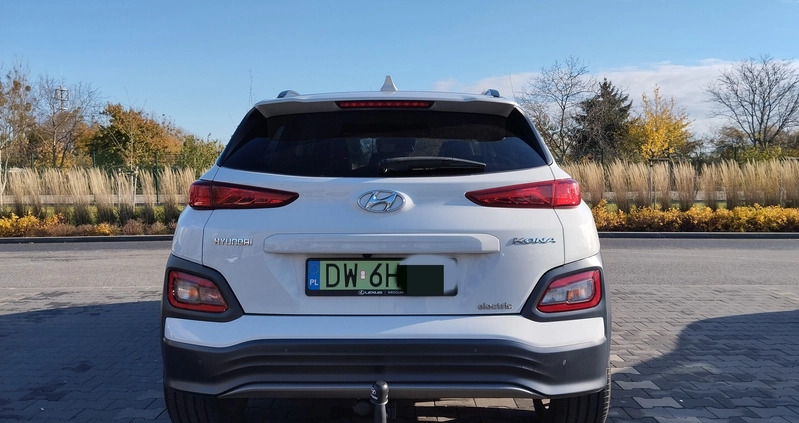 Hyundai Kona cena 108000 przebieg: 30001, rok produkcji 2021 z Wrocław małe 106
